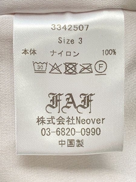 Fake Ass Flowers(フェイクアスフラワーズ) / ジャケット/3/ナイロン