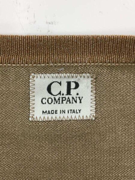 C.P.COMPANY(シーピーカンパニー) / Vネック/薄手ニット/コットン