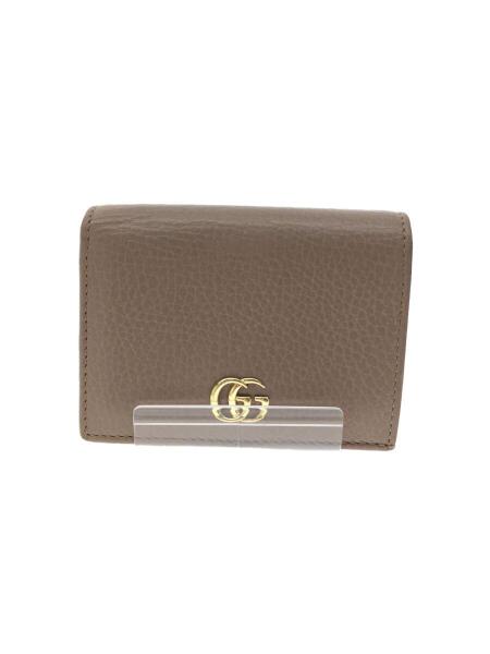GUCCI(グッチ) / 2つ折り財布/ベージュ/無地/レディース/456126・2149