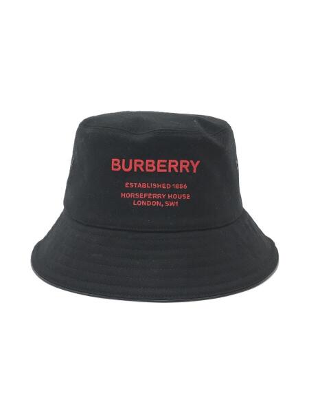 BURBERRY ブラック バケットハット L 【公式通販】