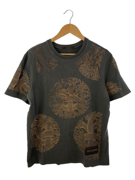 LOUIS VUITTON(ルイヴィトン) / Tシャツ/XL/コットン/GRY/プリント 