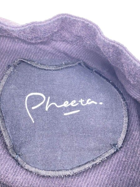 Pheeta(フィータ) / 長袖ワンピース/1/コットン/NVY/無地/IF-PH19AW