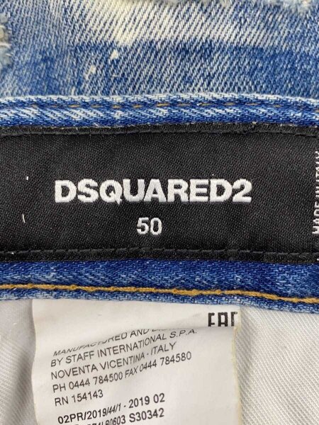 DSQUARED2(ディースクエアード) / スキニーパンツ/50/デニム/IDG/無地 