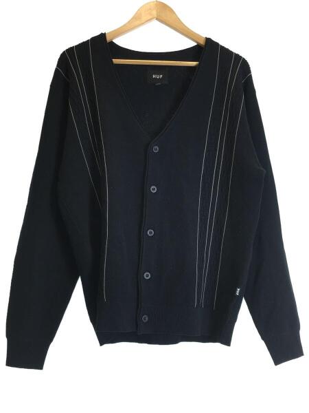 HUF(ハフ) / カーディガン(厚手)/M/アクリル/BLK | 古着の販売・通販 