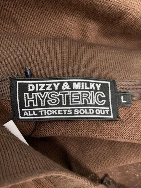 HYSTERIC GLAMOUR(ヒステリックグラマー) / ポロシャツ/L/コットン/BRW