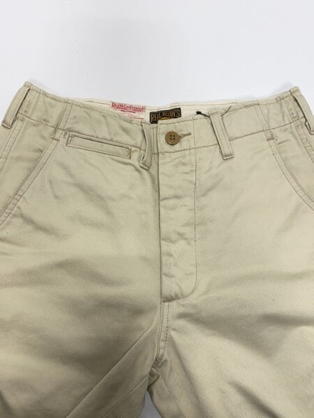 REAL McCoyS(リアルマッコイ) / ストレートパンツ/32/コットン/BEG