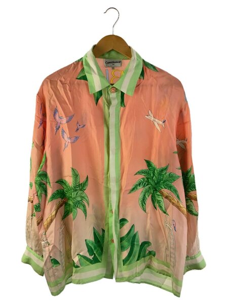 人気商品】Casablanca 長袖シルクシャツ