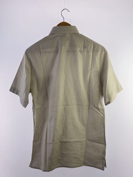 HERMES / 半袖シャツ/38/コットン/BEG/無地 HERMES(エルメス) / 半袖シャツ/38/コットン/BEG/無地 | 古着の販売