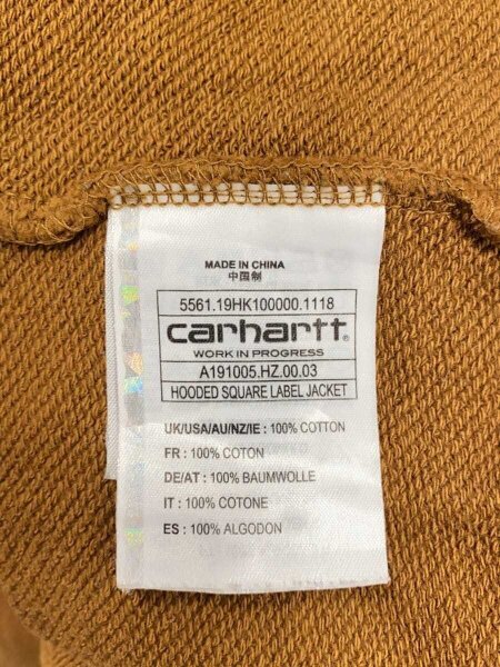 Carhartt(カーハート) / ジップパーカー/XL/コットン/CML/無地/160 705