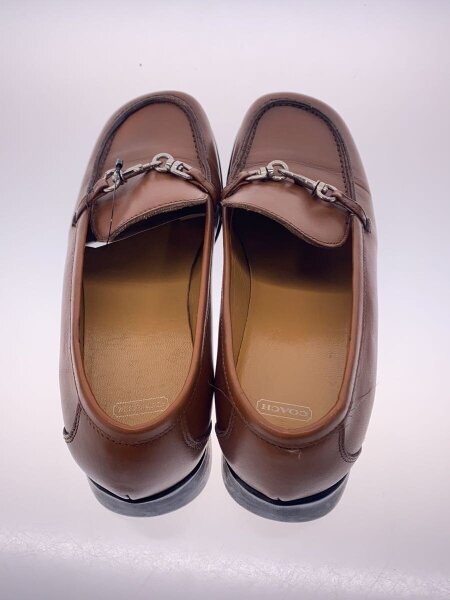 COACH キャメルローファー 6.5 COACH(コーチ) / ローファー/US6.5/BRW/レザー/J729 | 中古品の販売
