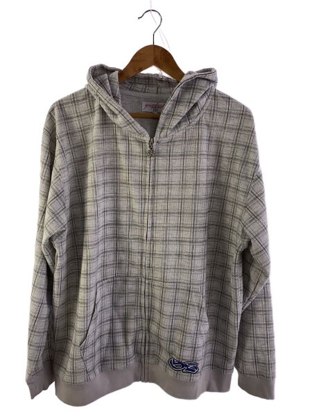YARDSALE(ヤードセール) / パーカー/XL/コットン/WHT/チェック 