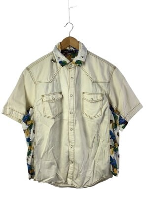 sacai(サカイ) / 半袖シャツ/3/コットン/マルチカラー/総柄/19-01882M 