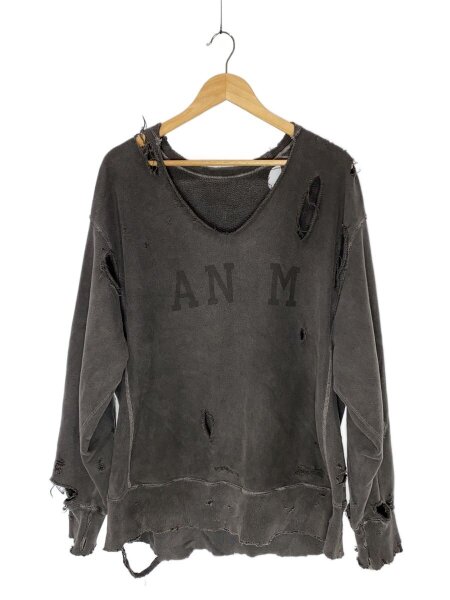 ANCELLM(アンセルム) / AN M CRASH CREWNECK SWEAT SHIRT/スウェット/2 