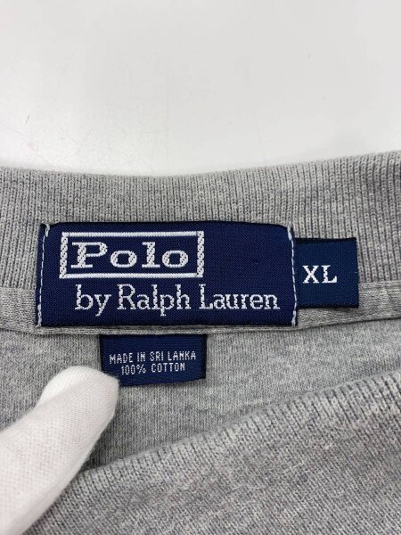 POLO RALPH LAUREN(ポロラルフローレン) / ポロシャツ/XL/コットン/GRY