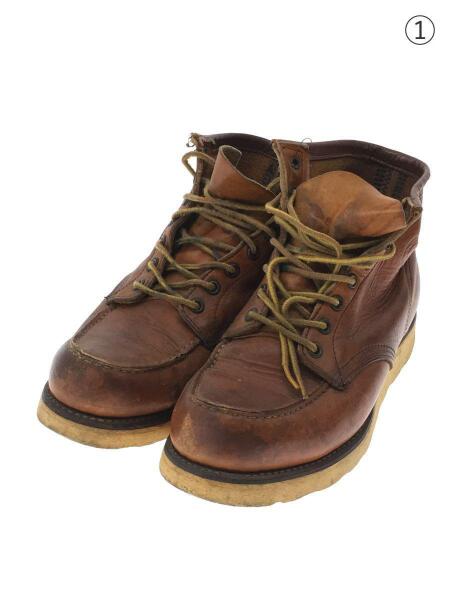 RED WING(レッドウィング) / レースアップブーツ/US7.5/BRW/レザー