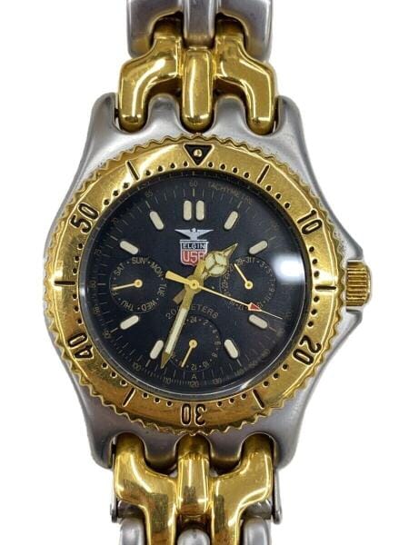 ELGIN(エルジン) / クォーツ腕時計/アナログ/FK-527-A// | 中古品の 