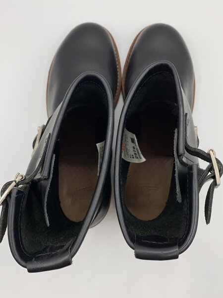 RED WING◆エンジニアブーツ・エンジニア/US8.5/BLK/レザー エンジニアブーツ&frasl;--&frasl;BLK&frasl;レザー&frasl;&frasl;