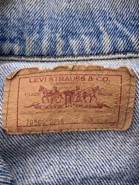 Levi's(リーバイス) / 90s/USA製/ボタン裏870/デニムジャン/42R/デニム