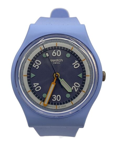 SWATCH(スウォッチ) / クオーツ時計/アナログ/ラバー/NVY/BLU | 中古品 