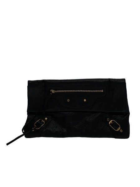 BALENCIAGA クラッチバッグ BALENCIAGA(バレンシアガ) / クラッチバッグ/レザー/BLK/GC3W8XX