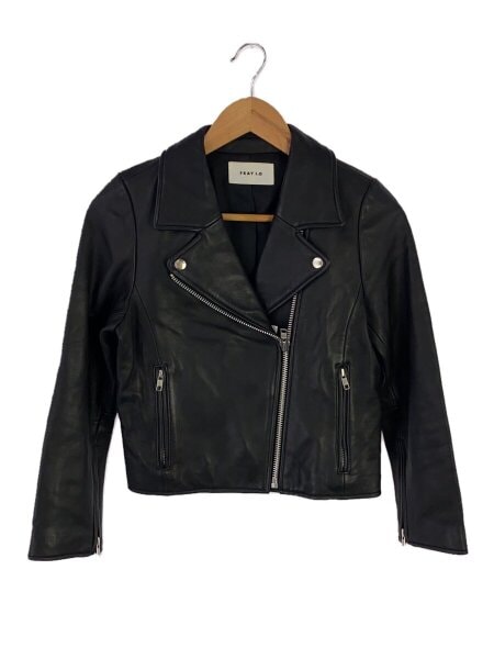 FRAY I.D 黒 レザーライダースジャケット 【公式通販】