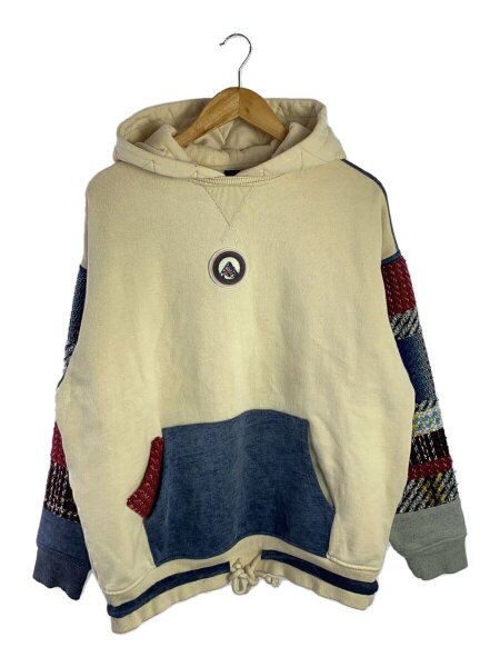 KITH(キス) / Patchwork Williams Hood/パーカー/M/コットン/ベージュ 
