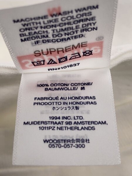 Supreme / 22ss/PAINTED TEE/M/コットン/WHT Supreme(シュプリーム) / 22ss/PAINTED TEE/M/コットン/WHT | 古着の