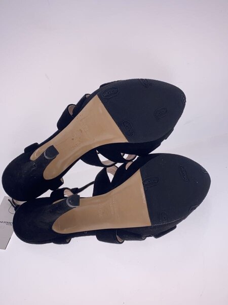 miu miu ブラック ハイヒールストラップサンダル MIU MIU(ミュウミュウ) / ストラップハイヒールサンダル/36.5/BLK