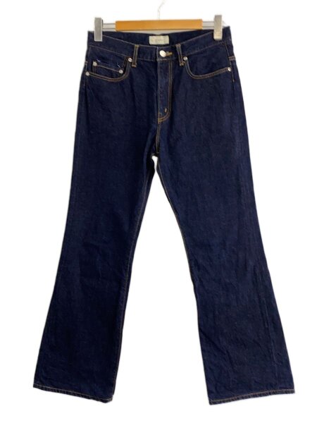 JieDa(ジエダ) / USED FLARE DENIM PANTS/ボトム/2/デニム/IDG/無地 