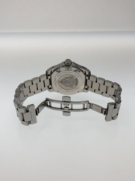 GUCCI(グッチ) / ダイブ/クォーツ腕時計/アナログ/ステンレス/WHT/SLV