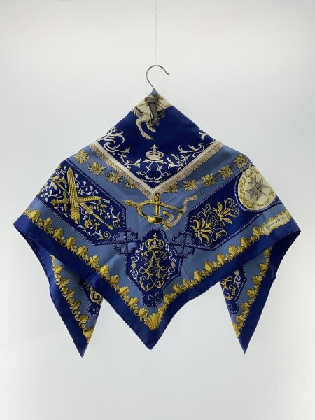 HERMES(エルメス) / スカーフ/シルク/BLU/総柄/レディース | 中古品の