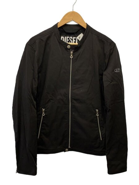 DIESELブラックレザー シングルライダースジャケット DIESEL([イリョウ/フクショク]ディーゼル) / シングルライダース