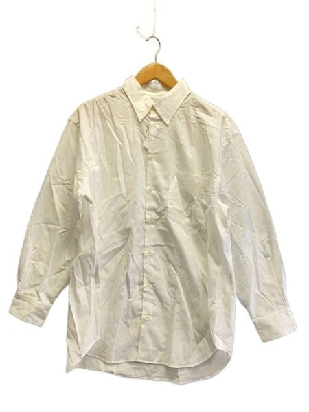 未使用級！GIORGIO ARMANI 長袖シャツ 141/2 GIORGIO ARMANI(ジョルジオアルマーニ) / 長袖シャツ/42/コットン/WHT