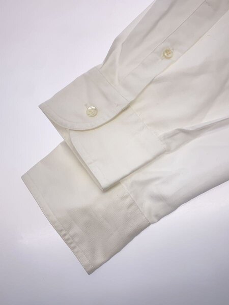 GIORGIO ARMANI(ジョルジオアルマーニ) / 長袖シャツ/42/コットン/WHT