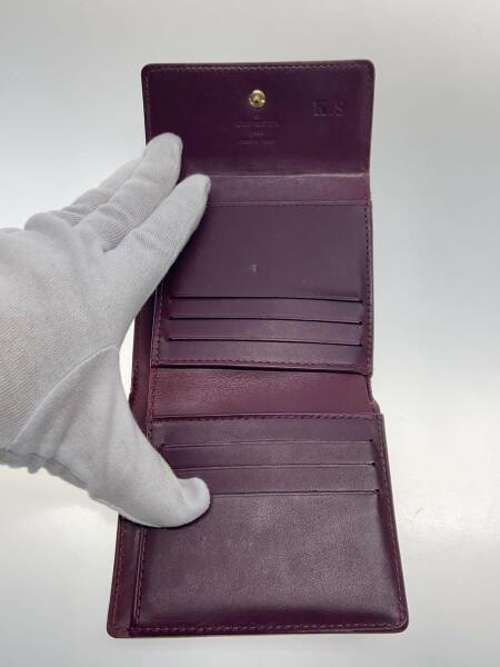 LOUIS VUITTON / ポルト・モネ・ビエ・カルト・クレディ_モノグラム・マット_BRD/レザー/BRD/レディース LOUIS VUITTON(ルイヴィトン) / ポルト・モネ・ビエ・カルト・クレディ