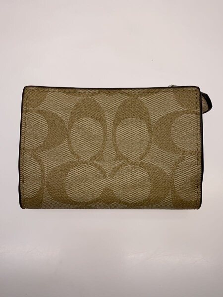 COACH / 3つ折り財布/レザー/BEG/総柄/レディース/F2344-CM761 COACH(コーチ) / 3つ折り財布/レザー/BEG/総柄/レディース/F2344-CM761