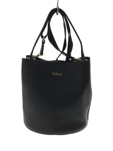 FURLA(フルラ) / DANAE S BUCKET BAG/レザー/BLK | 中古品の販売・通販  