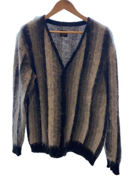 Needles(ニードルズ) / カーディガン(厚手)/M/モヘア/GRY/ストライプ
