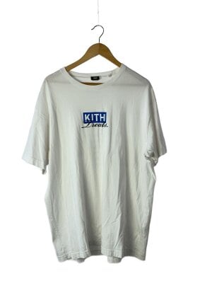 KITH(キス) / Vintage Wash Tee/Tシャツ/ボックスロゴ/M/アイボリー