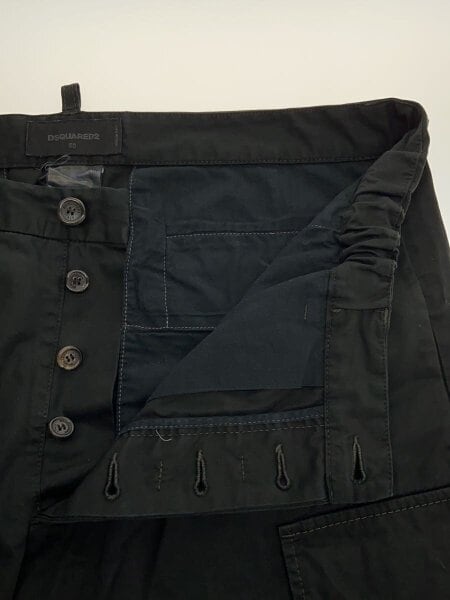 DSQUARED2(ディースクエアード) / クロップドパンツ/50/--/BLK