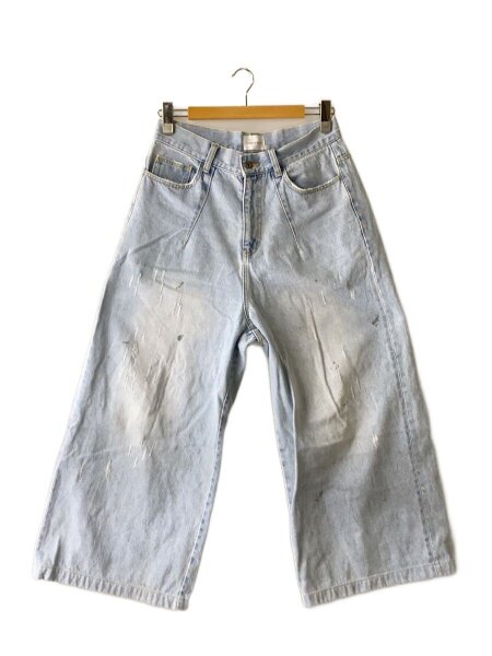 CAMPHOR WOOD(カンファーウッド) / wide baggy overdye denim trousers 