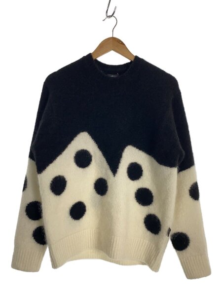 Stussy 23aw DICE FUZZY CREW セーター ☆送料・関税込☆Stussy☆Dice Fuzzy Crew Black☆ (STUSSY/ニット