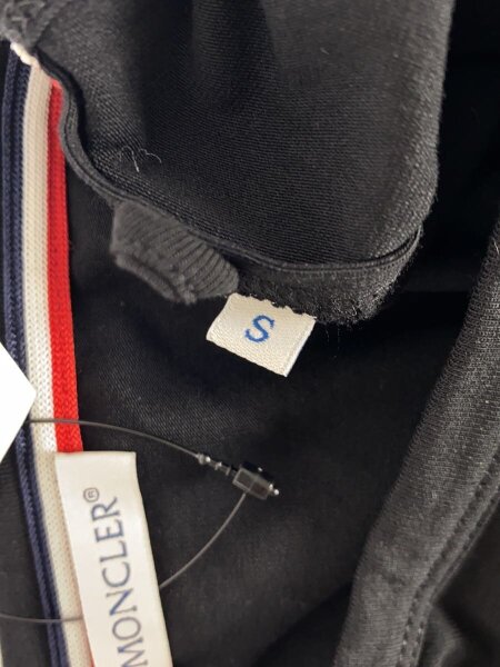 MONCLER トリコロール ポケットTシャツ ブラックS MONCLER（Tシャツ 