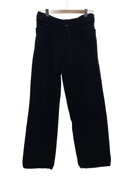 COMOLI ベルテッドデニム ブラック 2 23aw COMOLI ベルテッドデニム 