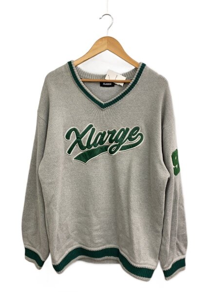 X-LARGE(エクストララージ) / ニット・セーター(厚手)/XL/コットン/GRY 
