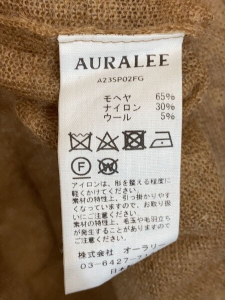 AURALEE(オーラリー) / ニット・セーター(薄手)/3/モヘア/BEG