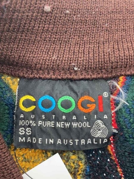 COOGI(クージー) / ニット・セーター(厚手)/SS/ウール/RED/総柄