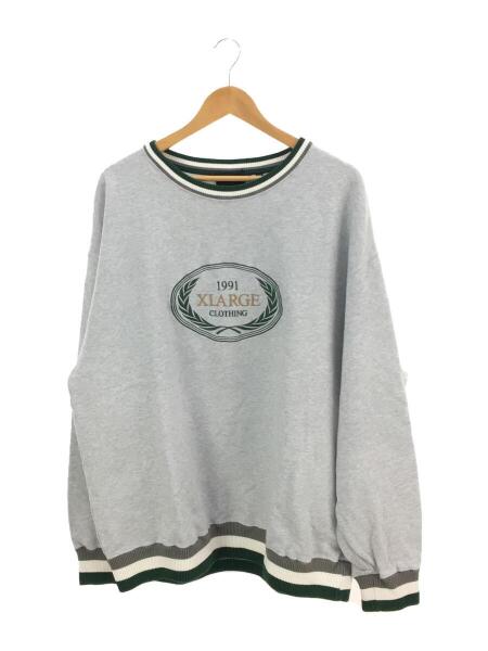 X-LARGE(エクストララージ) / RIB LINE CREWNECK SWEAT/XL/コットン 