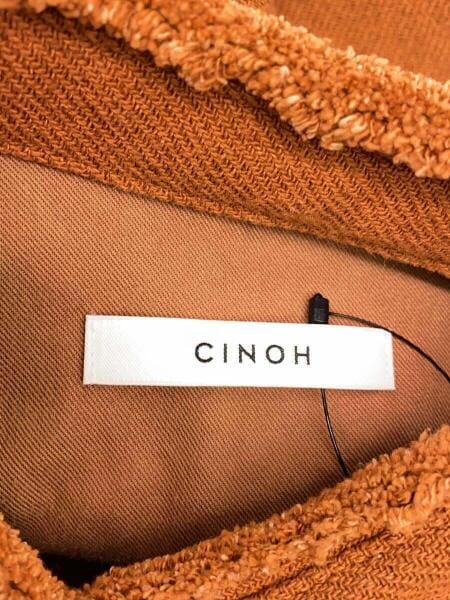 CINOH(チノ) / ノースリーブワンピース/--/リネン/CML/無地/18SOPO11 