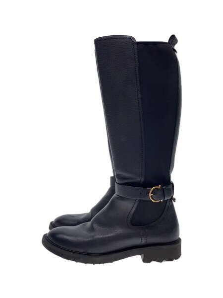 Salvatore Ferragamo / ロングブーツ/UK7.5/BLK Salvatore Ferragamo(サルヴァトーレフェラガモ) / ロングブーツ/UK7.5